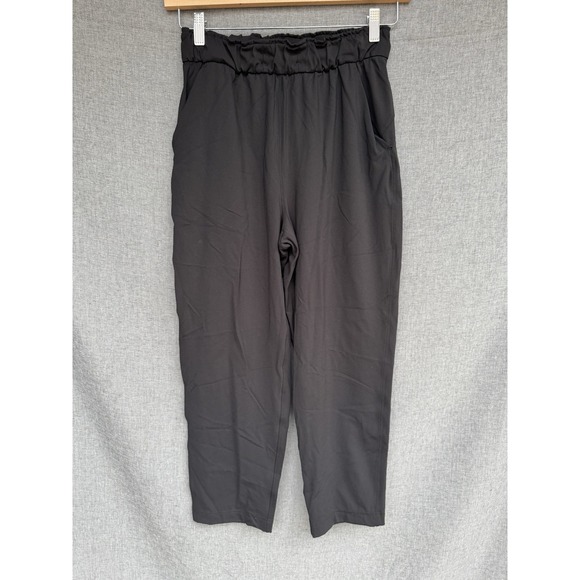 lululemon athletica Pants - Lululemon Sz 6 Keep Moving 7/8 High-Rise Black Pants